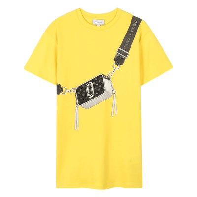 Korte rechte jurk van katoen MARC JACOBS GIRL