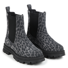Leren enkellaarsjes met print ZADIG VOLTAIRE 
                    GIRL