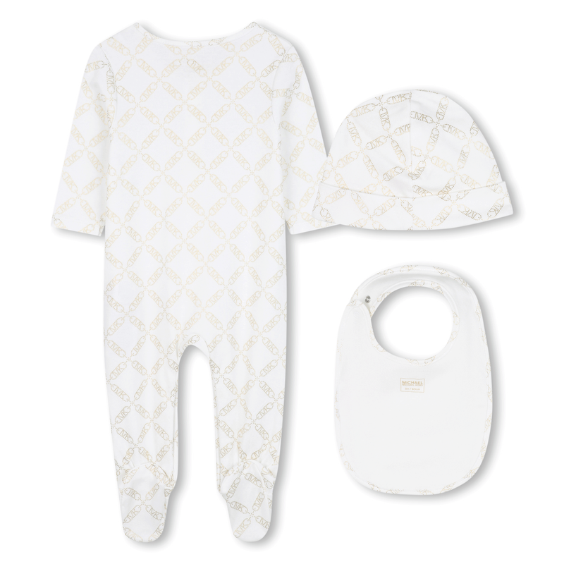 Set pyjama, slabbetje en muts MICHAEL KORS 
                        GIRL
