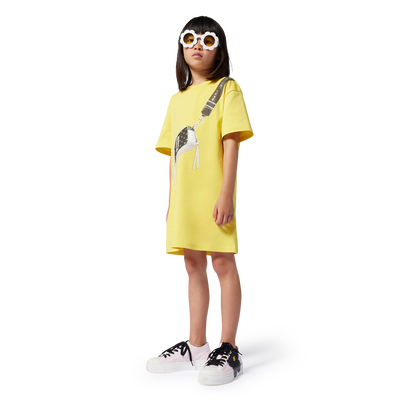 Korte rechte jurk van katoen MARC JACOBS GIRL