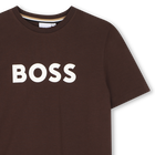 T-shirt met korte mouwen BOSS 
                    BOY