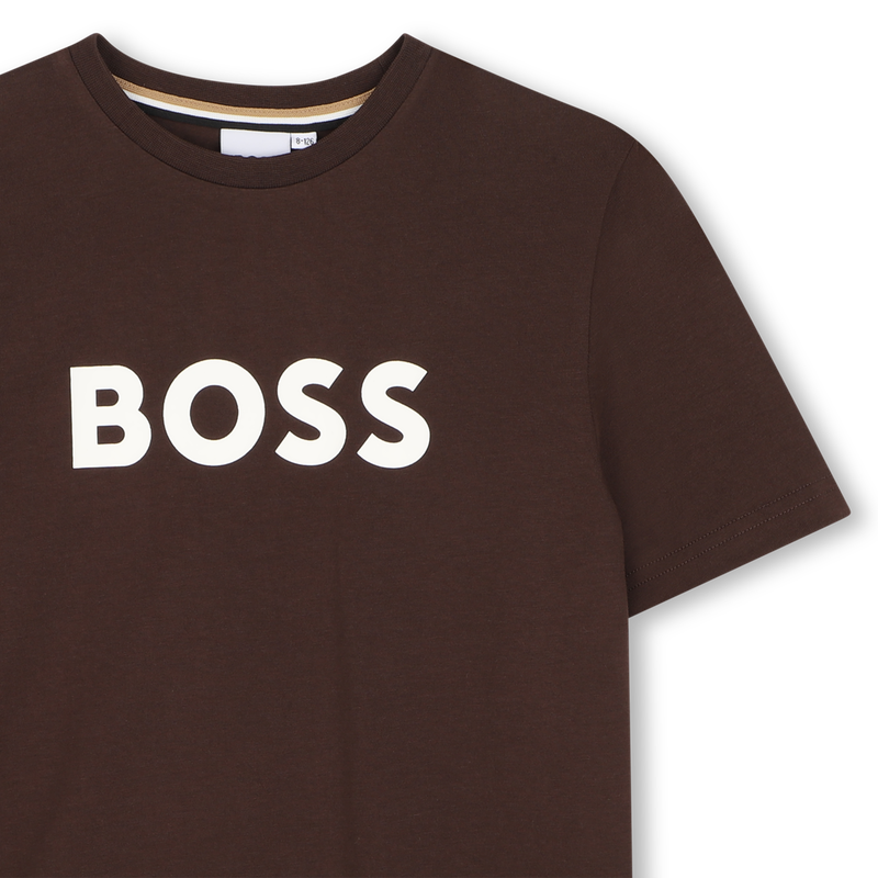 T-shirt met korte mouwen BOSS 
                        BOY