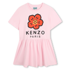 Jurk gerimpeld in de taille KENZO KIDS 
                    GIRL