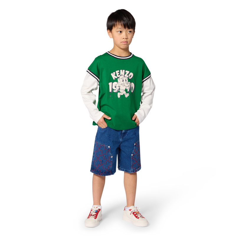 T-shirt met lange mouwen KENZO KIDS 
                        BOY