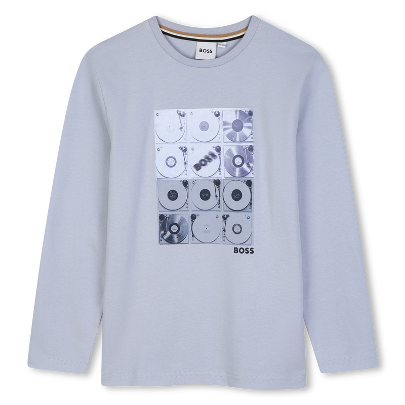 T-shirt met lange mouwen BOSS 
                        BOY