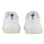 Sneakers met veters en badge KARL LAGERFELD KIDS 
                    GIRL