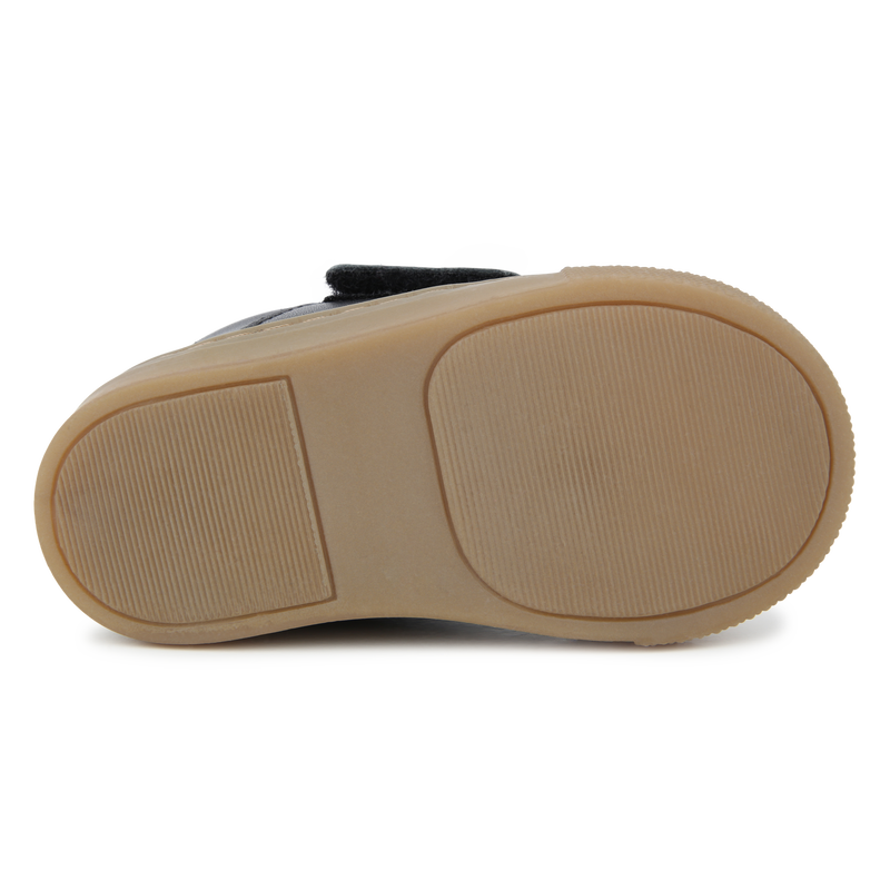 Leren sneakers met klittenband BOSS 
                        BOY