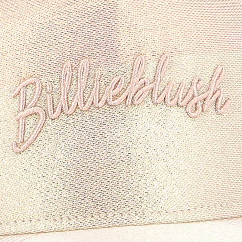 Geborduurde metallic pet BILLIEBLUSH 
                        GIRL