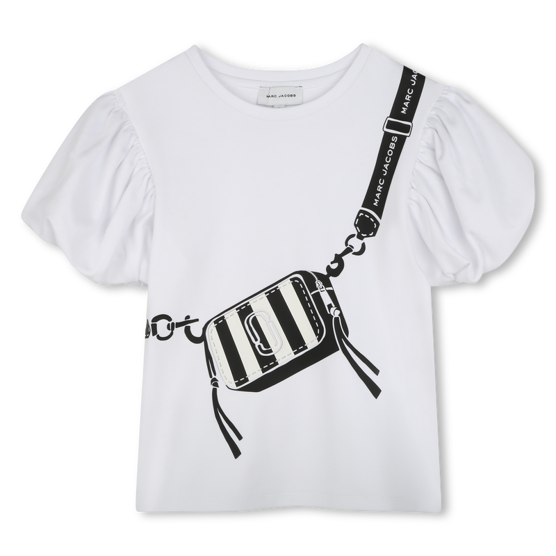 T-shirt met fantasiemouwen MARC JACOBS 
                        GIRL