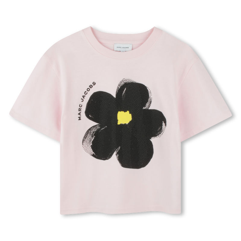 Katoenen T-shirt, korte mouwen MARC JACOBS 
                        GIRL