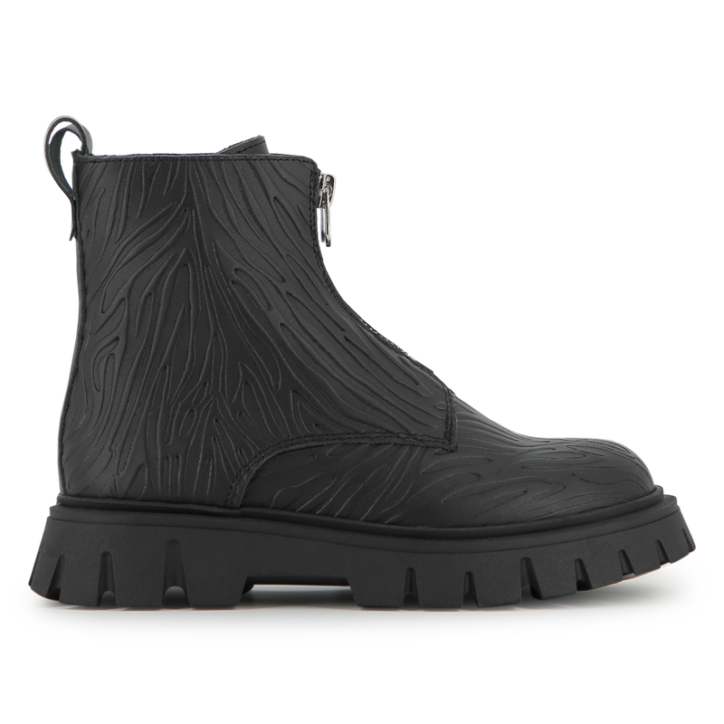 Rundlederen enkellaarsjes MARC JACOBS 
                        GIRL