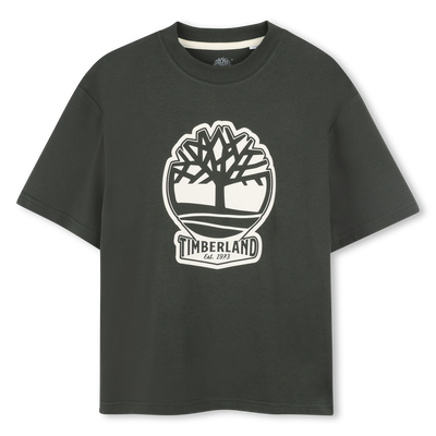 Tweekleurig T-shirt met logo TIMBERLAND BOY