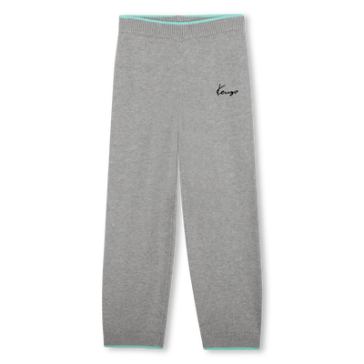 Gebreide broek KENZO KIDS GIRL