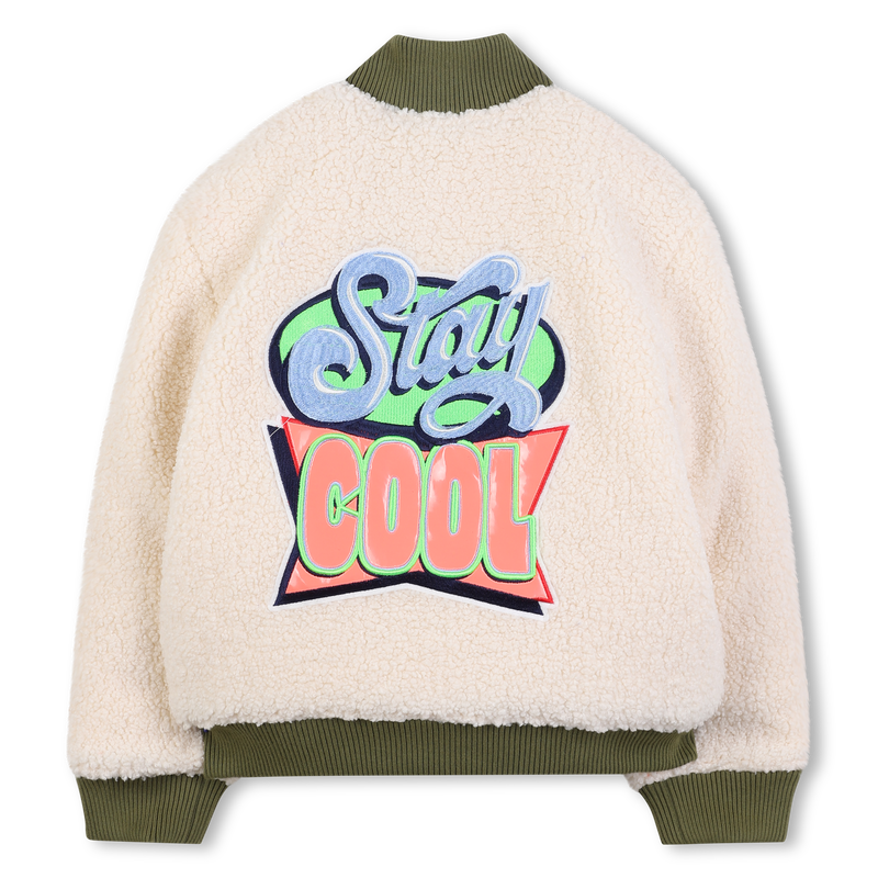 Jas van pluche stof BILLIEBLUSH 
                        BOY