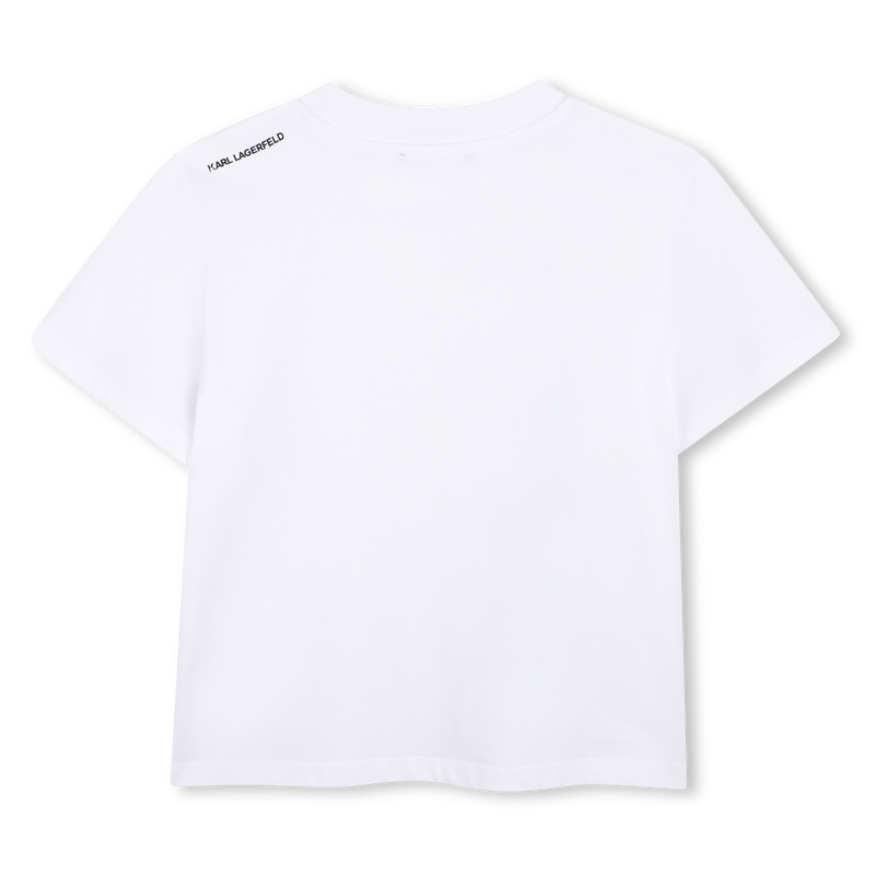 BEDRUKT T-SHIRT KARL LAGERFELD KIDS 
                        BOY