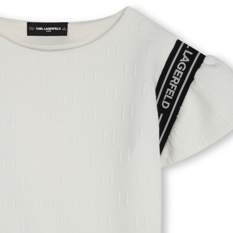 T-SHIRT KORTE MOUWEN KARL LAGERFELD KIDS 
                        GIRL