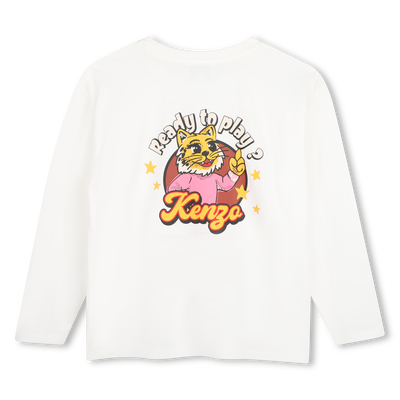 T-shirt met lange mouwen KENZO KIDS GIRL