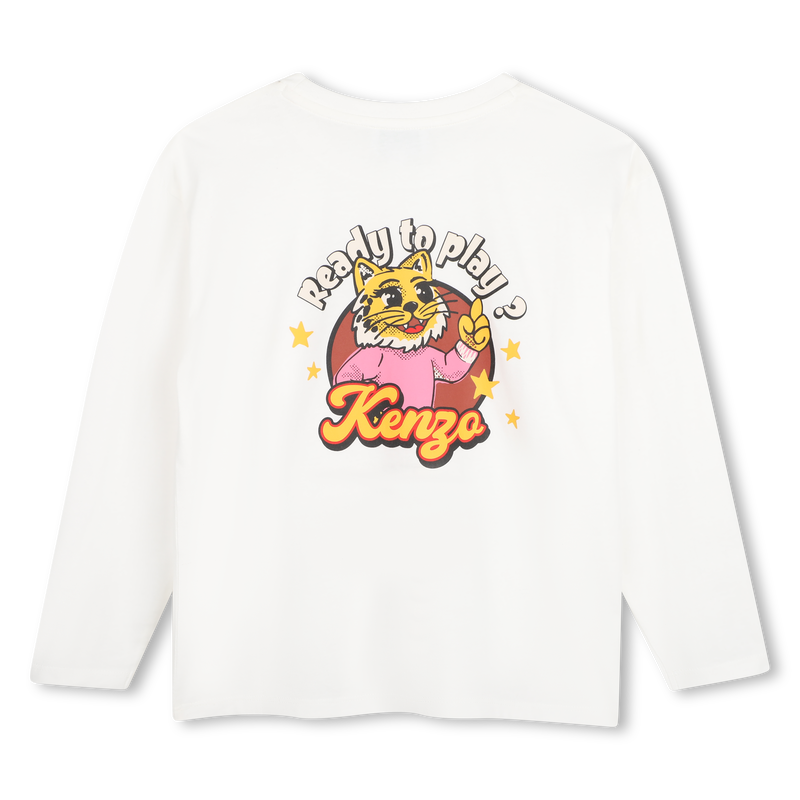 T-shirt met lange mouwen KENZO KIDS 
                        GIRL