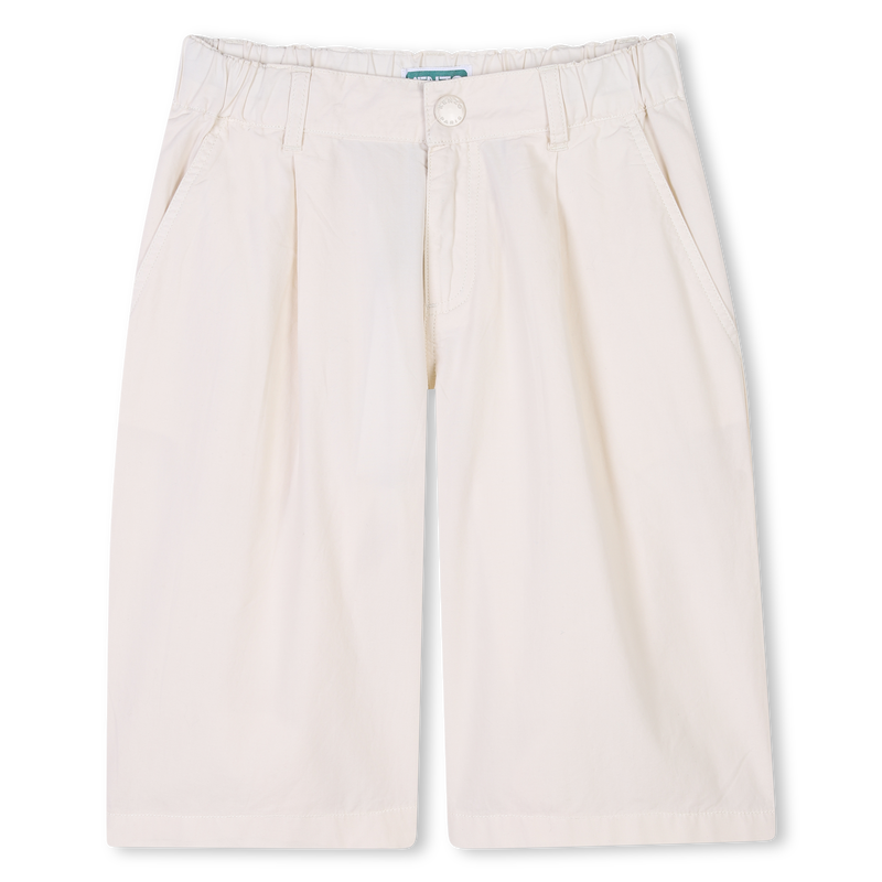 Effen katoenen bermuda KENZO KIDS 
                        BOY