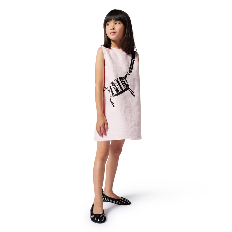 Mouwloze jurk van katoen MARC JACOBS 
                        GIRL