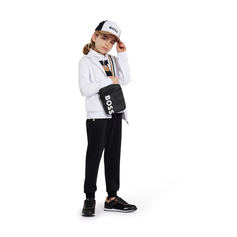 Leren sneakers met veters