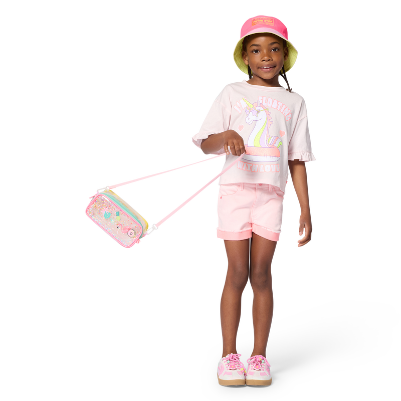 BUCKET HAT MET BADGE BILLIEBLUSH 
                        GIRL