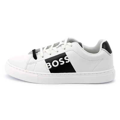 Lederen sneakers met veters BOSS BOY