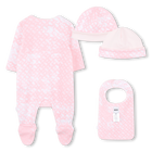 Set pyjama, slabbetje en muts BOSS 
                    GIRL