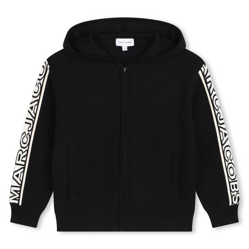 Vest van tricot met capuchon MARC JACOBS 
                        UNISEX