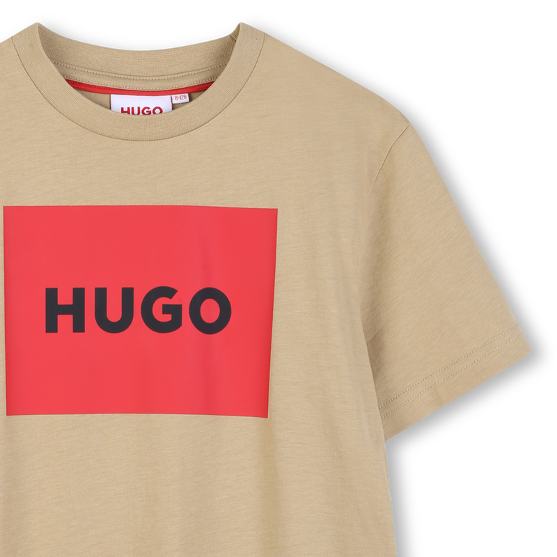 T-SHIRT MET KORTE MOUWEN HUGO 
                        BOY