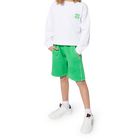 Fleece joggingbermuda HUGO 
                    BOY