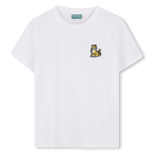 T-shirt met korte mouwen, WIT, hi-res