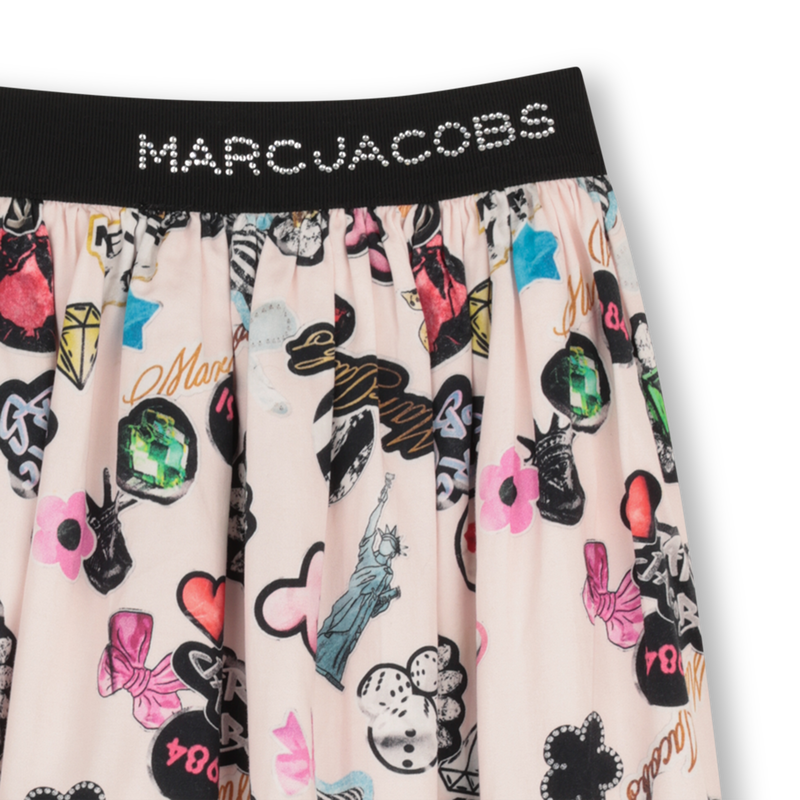 SATIJNEN ROK MARC JACOBS 
                        GIRL