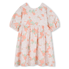Jurk met ballonmouwen KENZO KIDS 
                    GIRL