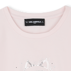 T-shirt met korte mouwen KARL LAGERFELD KIDS 
                    GIRL