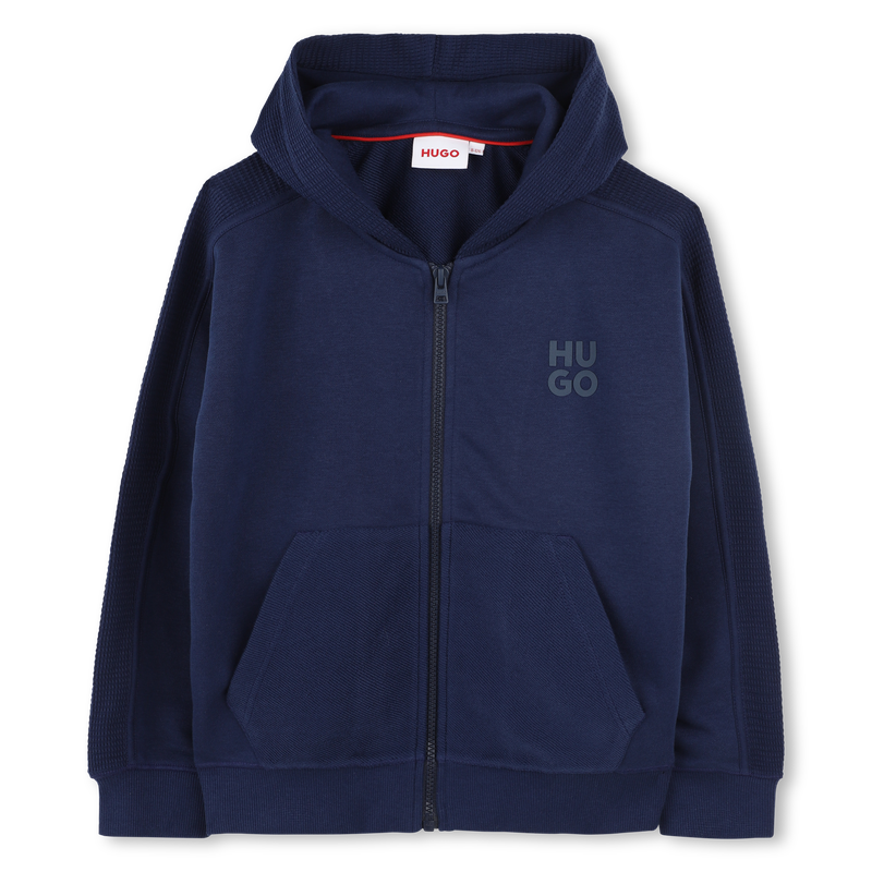 Fleece vest met capuchon HUGO 
                        BOY