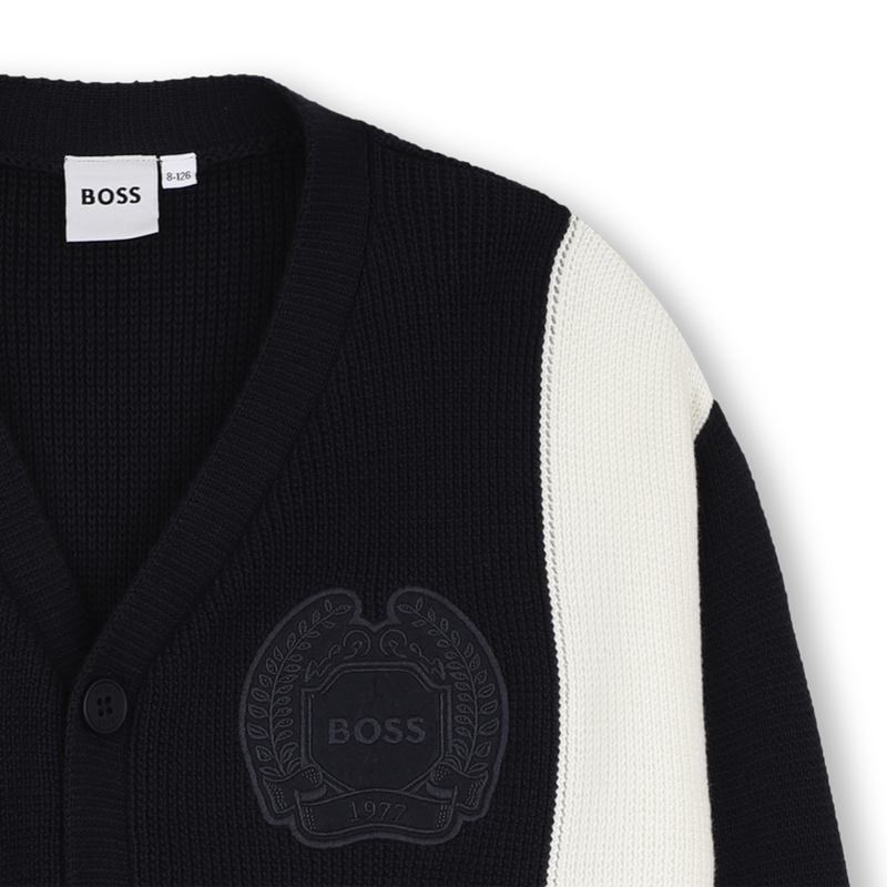 Gebreide cardigan BOSS 
                        BOY