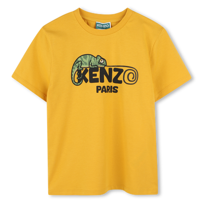 Katoenen T-shirt, korte mouwen KENZO KIDS BOY