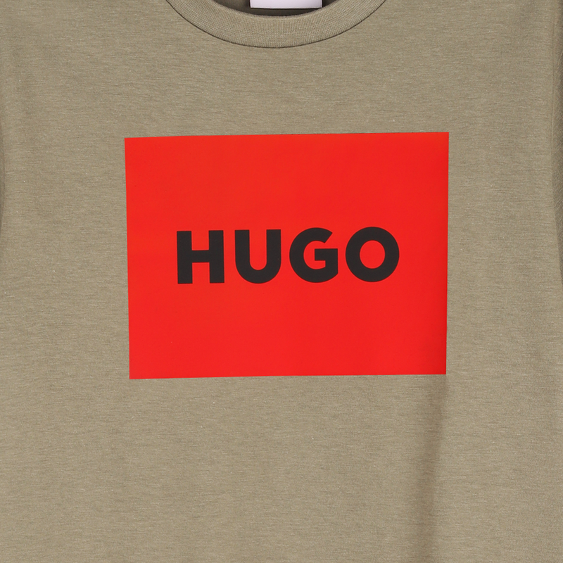 T-SHIRT MET KORTE MOUWEN HUGO 
                        BOY