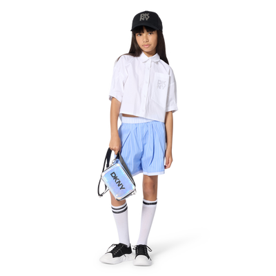 OVERHEMD MET KORTE MOUWEN DKNY GIRL