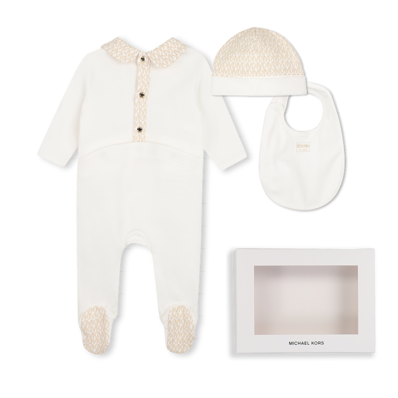 Pyjama set, muts en slabbetje MICHAEL KORS 
                        MEISJE
