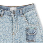 Spijkerbermuda met zakken MARC JACOBS 
                    BOY