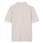 Polo met rechte snit en print BOSS 
                    BOY