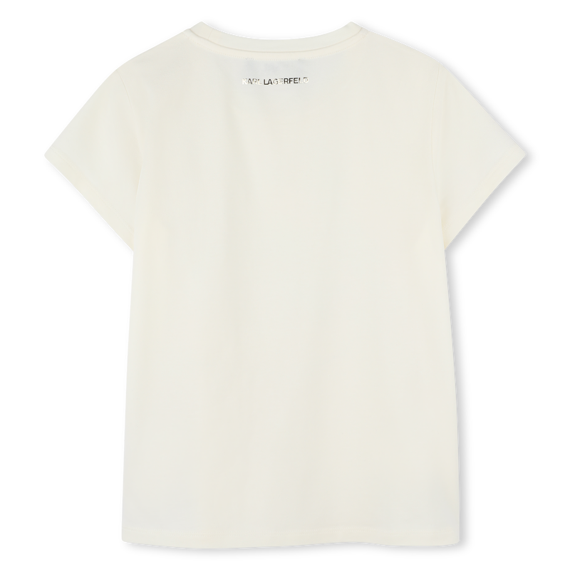 T-shirt met korte mouwen KARL LAGERFELD KIDS 
                        GIRL