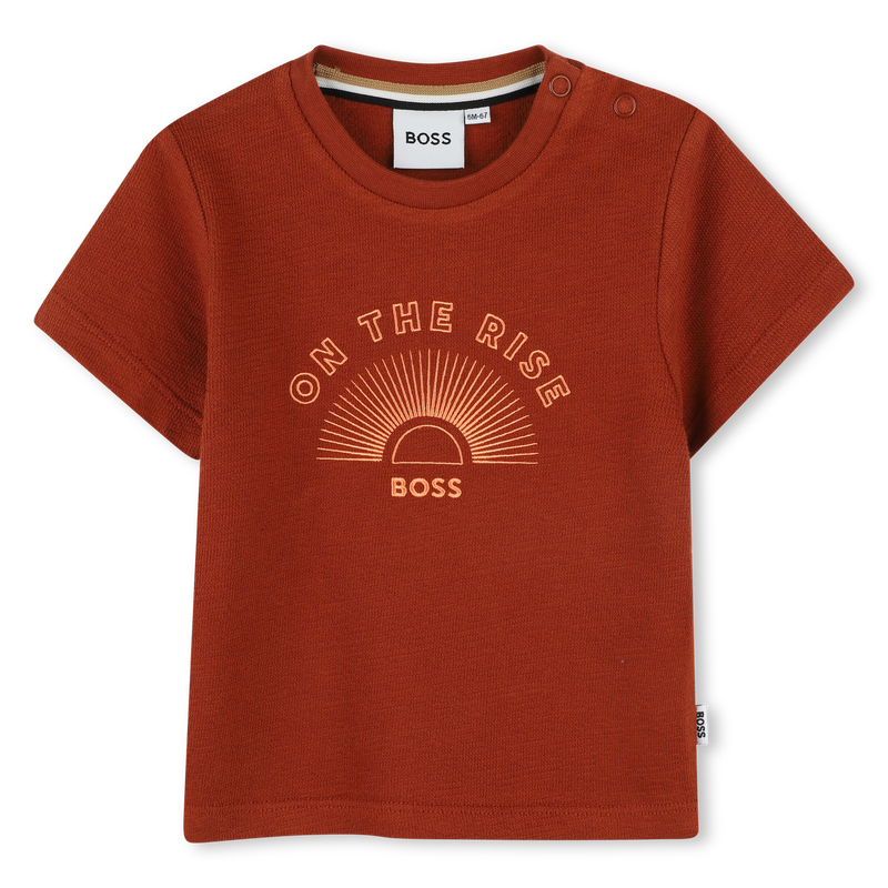 T-shirt met korte mouwen BOSS 
                        BOY