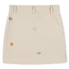 Katoenen rok met badges KENZO KIDS 
                    MEISJE