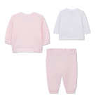 Broek, vest en T-shirt set BOSS 
                    GIRL