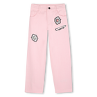 Twill broek MARC JACOBS 
                    GIRL