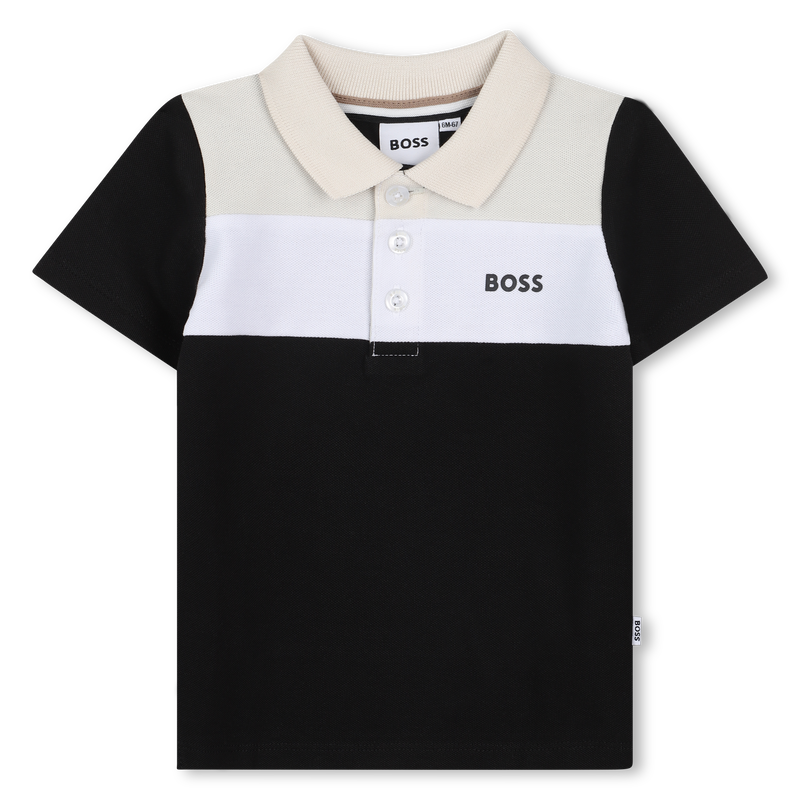 Polo met korte mouwen BOSS 
                        BOY