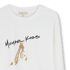 T-shirt met lange mouwen MICHAEL KORS 
                    GIRL